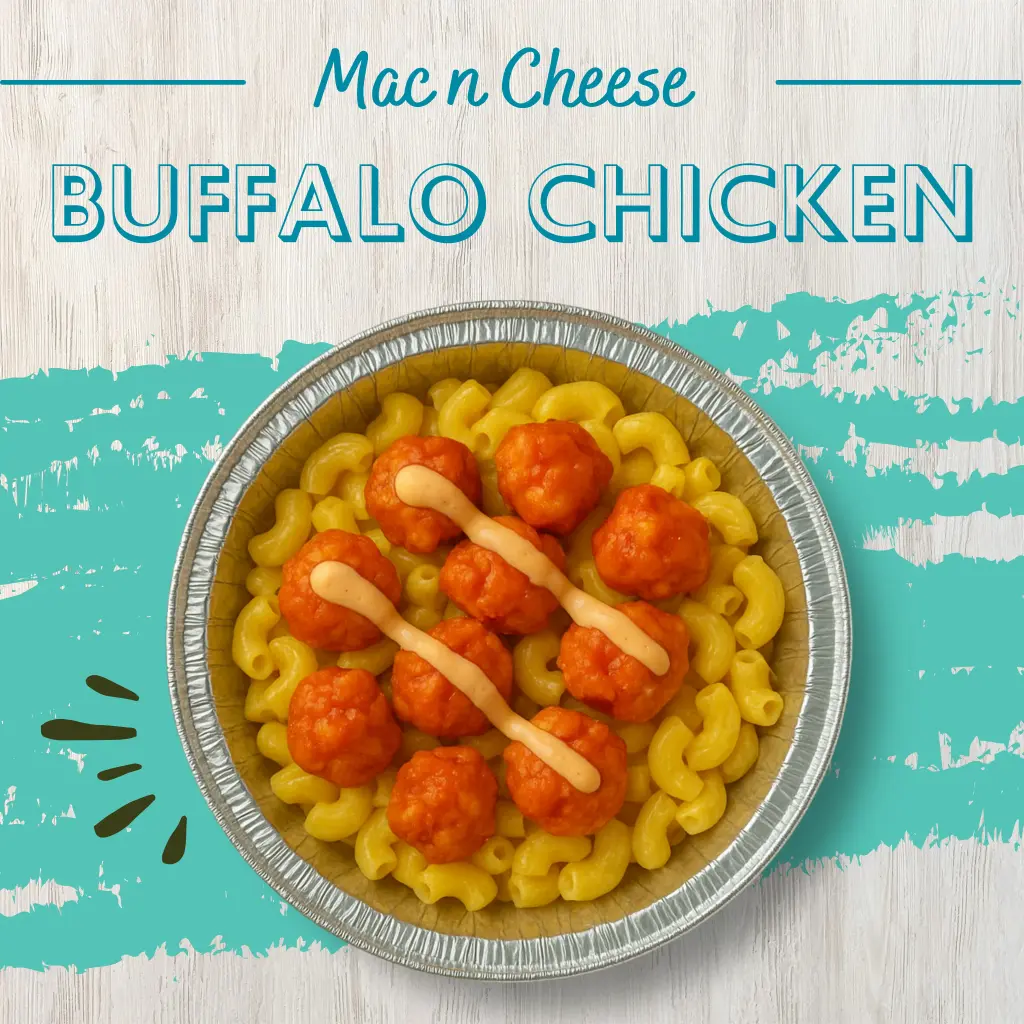 Mac N Cheese: Buffalo Chicken
