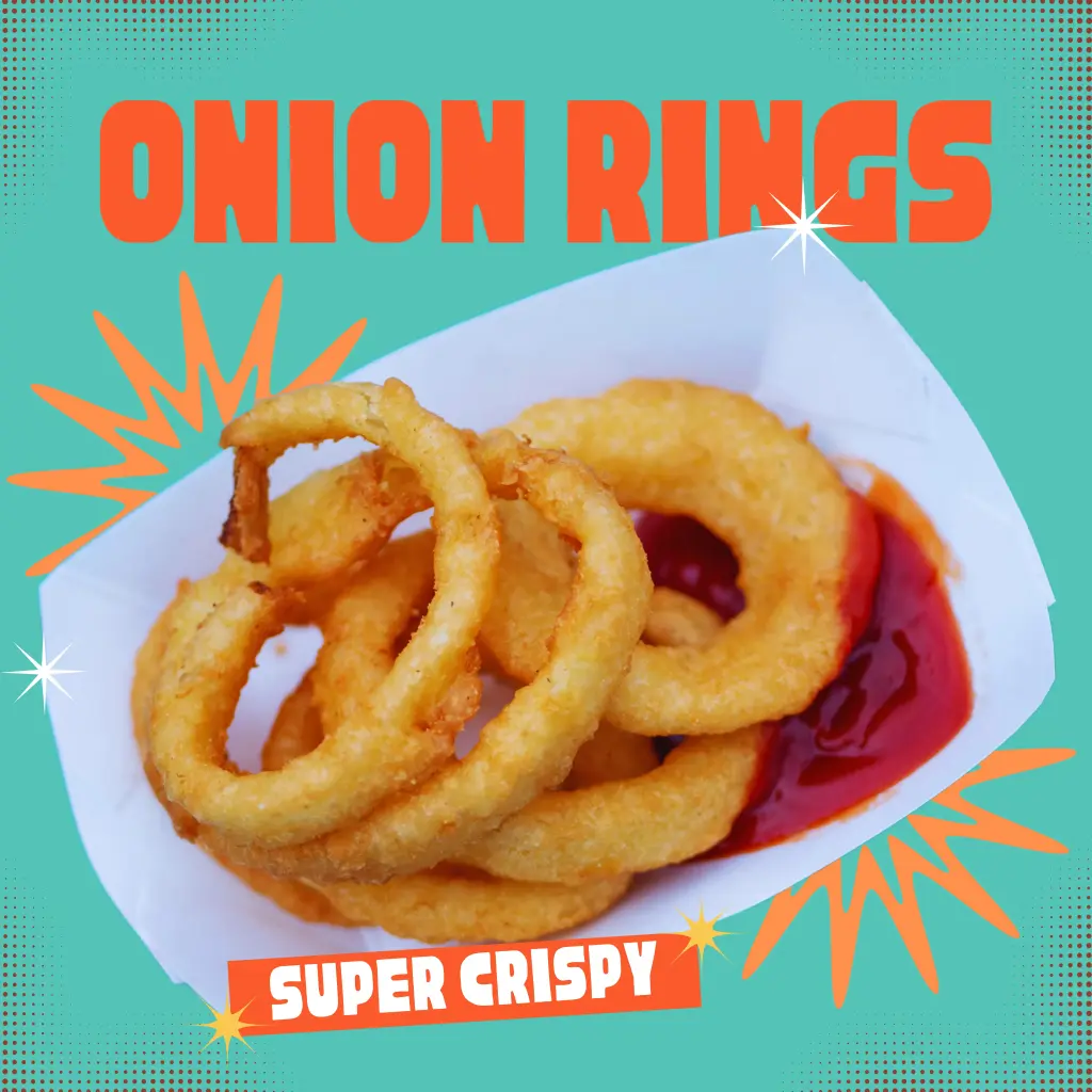 Onion Rings w/Ketchup