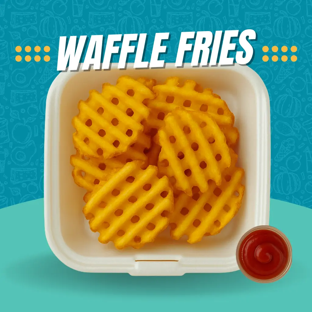 Waffle Fries w/Ketchup