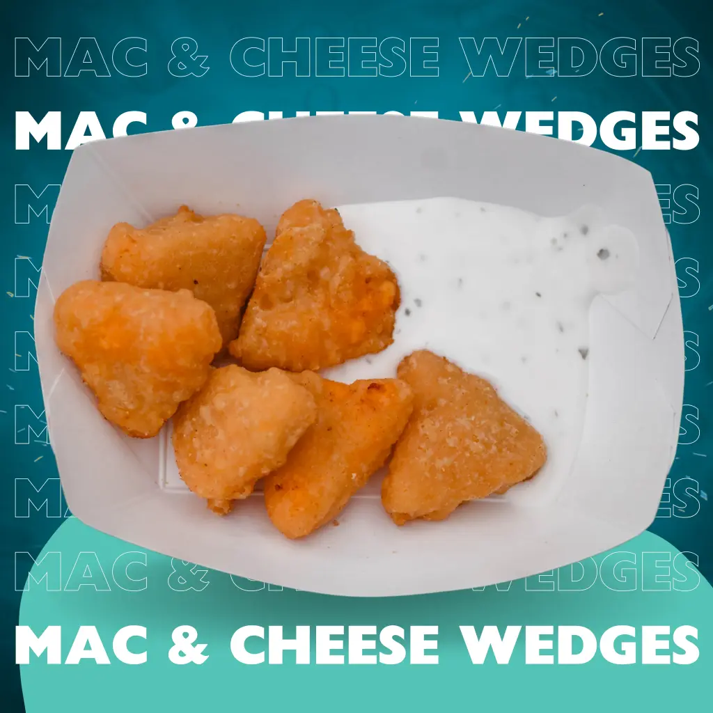 Fried Mac & Cheese Wedges w/Ranch