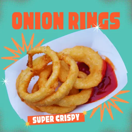 Onion Rings w/Ketchup