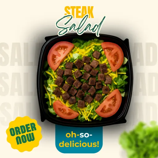 Chopped Steak Salad